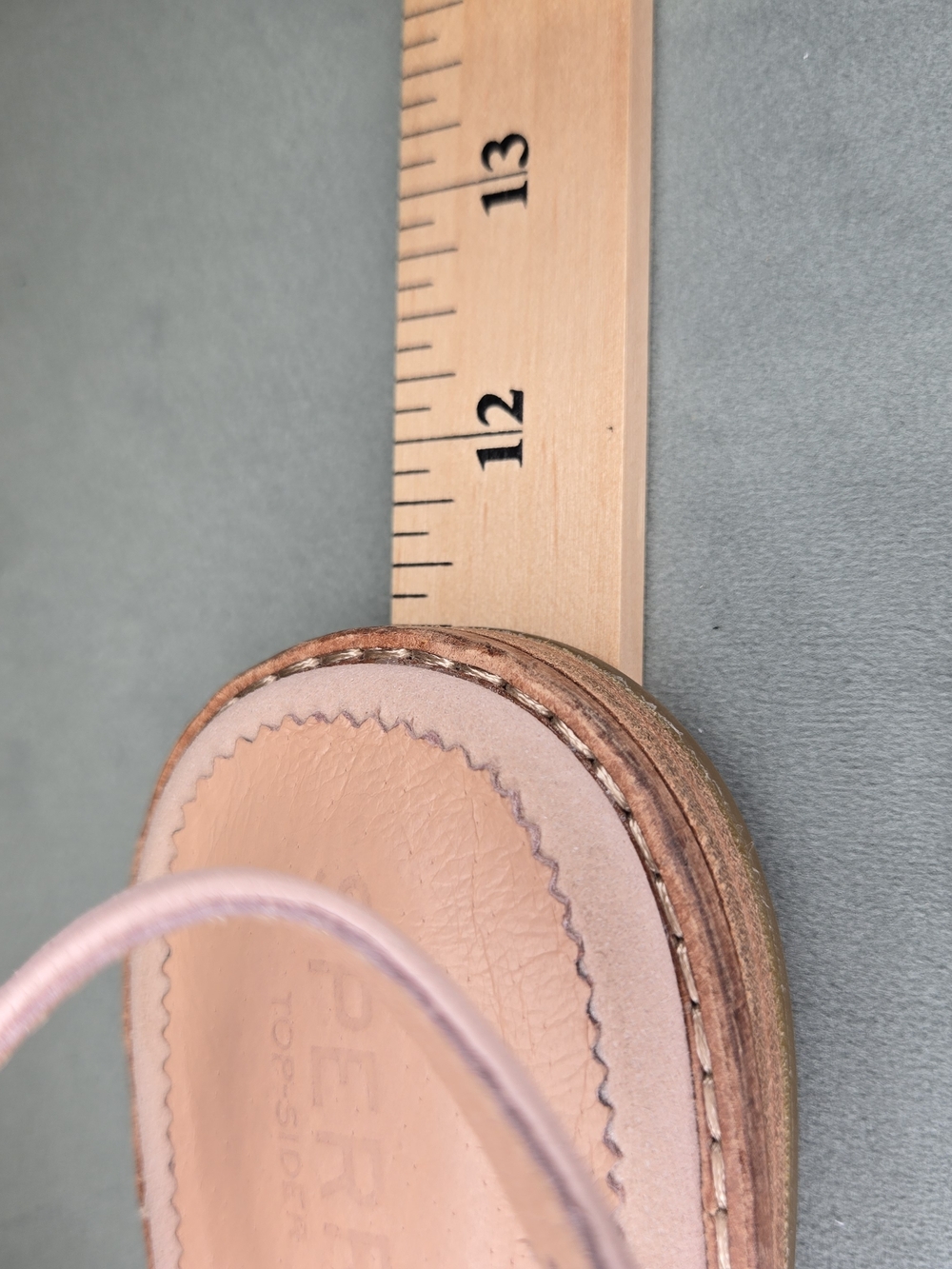 Sperry Saybrook Slingback Pearl Pink Leather Flats 9 - Picture 11 of 14